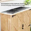 Outsunny Gartenschrank Holz, Geräteschuppen mit Produktbild-Vorschau 5