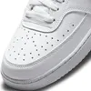 A close-up view of the toe and side of a white Nike sneaker. Náhľad obrázku produktu