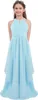 Mädchen Prinzessin Abendkleid Gr. 158-164 Cm Neckholder Produktbild-Vorschau 3