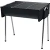 Holzkohle Touristengrill 48x33x46cm tragbar Edelstahl Produktbild-Vorschau 15