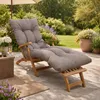 Cuscino per chaise longue BANANAIR 185 x 60 x 15 cm beige Anteprima dell’immagine prodotto 2