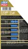 The back of a product label with text and graphics. Produktbild-Vorschau