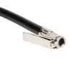 A close-up of a tire inflator hose with a metal chuck. Produktbild-Vorschau