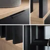 A collage of close-up shots of a wardrobe set, highlighting its materials and design details. Produktbild-Vorschau