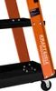 Close-up of an orange and black welding cart with wheels. Náhľad obrázku produktu