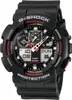 G-Shock GA 100 Montre Black G-Shock Red, Taille : One Size Voir les images du produit 1
