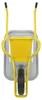 Matrix Schubkarre Profi 100l 250kg PolyurethanRad Produktbild-Vorschau 2