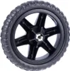 Roues noires remplaçables pour caddies - pack de 2 Voir les images du produit 8