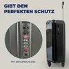 MuchoWow® Koffer Handgepäck Trolley Rollkoffer Kleine Produktbild-Vorschau 3