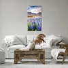 Bild auf Leinwand - Leinwandbild - Berge Wiese Blumen - Produktbild-Vorschau 6