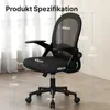 Sedia da ufficio Ergonomica - Sedia da scrivania con Anteprima dell’immagine prodotto 7