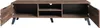 A TV cabinet with its doors open, showing the interior storage compartments and shelves. Produktbild-Vorschau