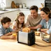 OZAVO Toaster 2-Scheiben-Toaster mit 6 Stufen und Produktbild-Vorschau 6