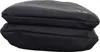 A close-up, side view of a dark blue handbag, folded in half. Produktbild-Vorschau