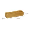 2 x Opbergbox bamboe, stapelbaar, natuurlijke uitstraling, Productafbeelding-voorbeeld 4