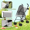 Kompakter Haustier-Kinderwagen für kleine Hunde und Produktbild-Vorschau 4