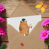 Mr. & Mrs. Panda Grußkarte Prüfungen bestehen - Weiß - Produktbild-Vorschau 3