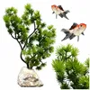 Aquarium Pflanzen Künstlich, 22 cm Künstliche Bonsai, Produktbild-Vorschau 13
