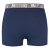 MUSTANG Boxer da Uomo 3 Pezzi, Intimo in Cotone, Set Blu, Anteprima dell’immagine prodotto 3