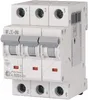 A close-up studio shot of a white electrical circuit breaker. Podgląd zdjęcia produktu