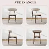 Lot de 6 Chaises, robustes et élégantes, style nordique Voir les images du produit 8