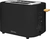 A black Zeegma toaster is shown against a white background. Produktbild-Vorschau