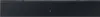 A black soundbar is shown against a black background. Voir les images du produit
