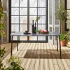 Tavolo da giardino in metallo 6-8 posti, 160cm, Antracite Anteprima dell’immagine prodotto 3