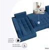 FEDVE Ecksofa Big Sofa Eckcouch mit Schlaffunktion DHAKA U Produktbild-Vorschau 5