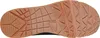 The sole of a black sneaker with a brown rubber outsole. Voir les images du produit