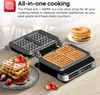 TurboTronic 2000W Kontaktgrill Waffeleisen für belgische Produktbild-Vorschau 4