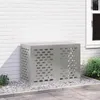 vidaXL Kryt klimatizace stříbrný 100 x 50 x 70 cm nerezová Náhled obrázku produktu 2
