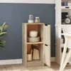 vidaXL Príborník Sonoma Dub 30x30x70 cm odvodený výrobok z Náhľad obrázku produktu 3