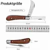 Gartenmesser Veredelungsmesser mit 2 Klingen, Okuliermesser Produktbild-Vorschau 3