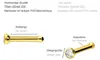 Nasenpiercing, Nasenstecker 3er Set Titan Nasenstecker Pin Produktbild-Vorschau 3