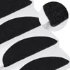 vidaXL Tappetini autoadesivi 15 pezzi 56x17x3 cm Nero Anteprima dell’immagine prodotto 7