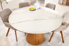 riess-ambiente Runder Esstisch UNIQUE 120cm weiß natur Produktbild-Vorschau 3