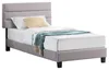 Polsterbett TUCSON 90x200 cm in grau, modernes Jugendbett Produktbild-Vorschau 6