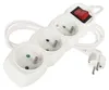 Emos P1311, 3 x gniazdo sieciowe, 250 V, Biały, 1,2 m, 1 Podgląd zdjęcia produktu 1