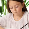 MATERIA Kinder Anhänger Schutzengel Oktober Geburtsstein - Produktbild-Vorschau 2