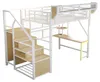 Letto a castello in metallo Merax 140×200 cm con scrivania Anteprima dell’immagine prodotto 10