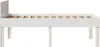 vidaXL Massivholzbett ohne Matratze Weiß 75x190 cm Produktbild-Vorschau 5