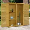 M MCombo Gartenschrank Holz, Gartenhaus Klein Wetterfest, Produktbild-Vorschau 2