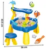 WOOPIE Wasser-Spieltisch XL mit Sitzgelegenheit 2-in-1, Produktbild-Vorschau 3