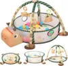 3-in-1 Baby Spielmatte & Spielbogen mit Giraffen-Design, Produktbild-Vorschau 1