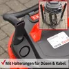 Close-up view of a wet/dry vacuum cleaner with a red checkmark and text overlay. Produktbild-Vorschau