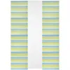 A product shot of two striped fabric panels with a white space in the middle. Produktbild-Vorschau