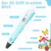 Fleau Kids 3D Stift Starter Pack Blau L - 36m Filament - 12 Produktbild-Vorschau 6