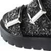 Buffalo Raya Ari Glam Pantolette Schwarz Produktbild-Vorschau 8