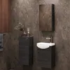 Planetmöbel Badmöbel Set 40cm Gäste WC Produktbild-Vorschau 7